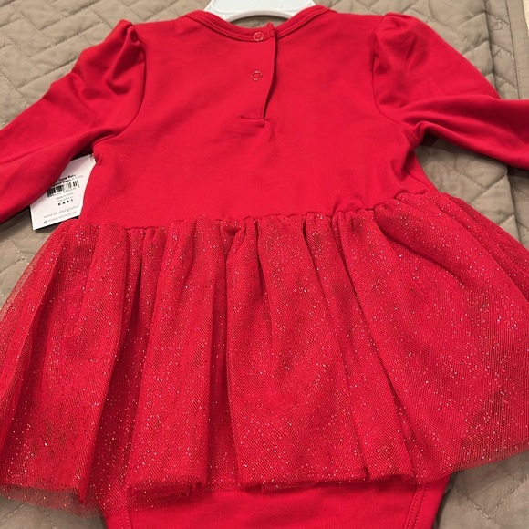 Stephan Baby "Santa Baby" Red Snapshirt Dress/NWT/6-12M - Picture 12 of 12